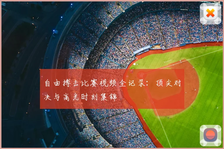 自由搏击比赛视频全记录:顶尖对决与高光时刻集锦